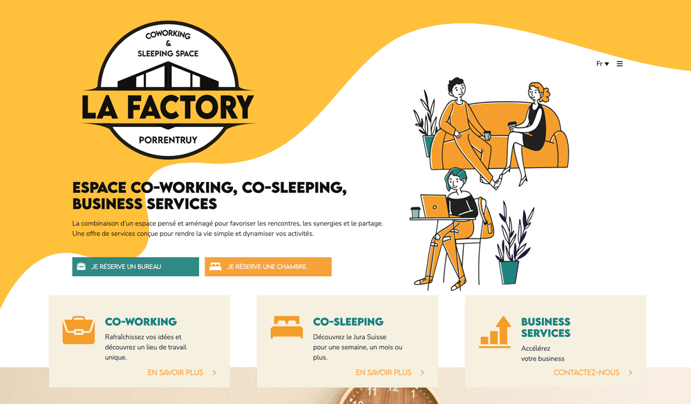 La Factory project screenshot