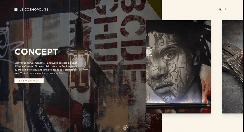 Le Cosmopolite project screenshot