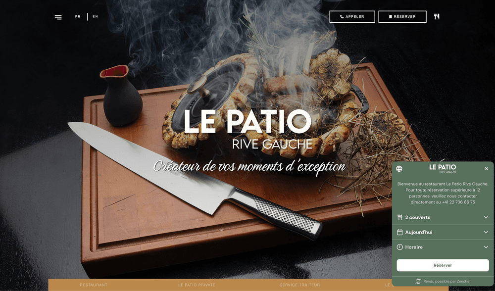 Le Patio project screenshot