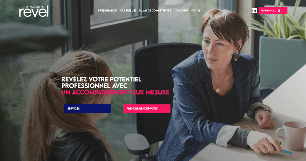 Revel tes talents project screenshot